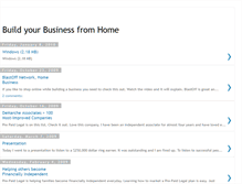 Tablet Screenshot of buildyourbusinessfromhome.blogspot.com