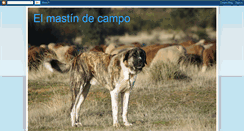 Desktop Screenshot of elmastindecampo.blogspot.com