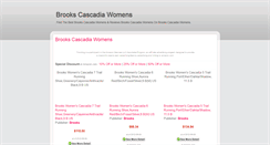 Desktop Screenshot of brookscascadiawomenszz.blogspot.com