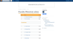 Desktop Screenshot of bbsrpediatrics.blogspot.com