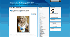 Desktop Screenshot of it-info2009.blogspot.com