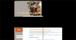 Desktop Screenshot of cozinhadaclaudia.blogspot.com