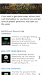 Mobile Screenshot of grizzis1generators.blogspot.com