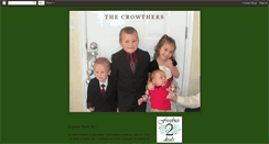Desktop Screenshot of crazycrowthers.blogspot.com