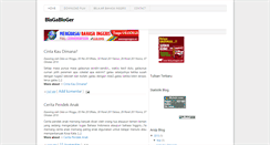 Desktop Screenshot of blogerkesambet.blogspot.com