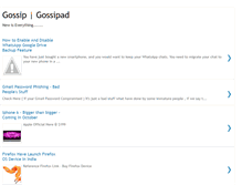 Tablet Screenshot of gossipad.blogspot.com