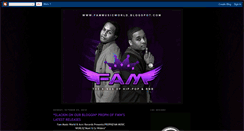 Desktop Screenshot of fammusicworld.blogspot.com