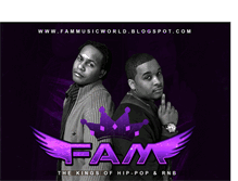 Tablet Screenshot of fammusicworld.blogspot.com