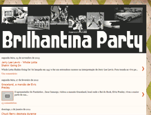 Tablet Screenshot of brilhantinaparty.blogspot.com