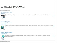 Tablet Screenshot of centraldasbugigangas.blogspot.com