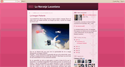 Desktop Screenshot of lanaranjalacaniana.blogspot.com