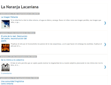 Tablet Screenshot of lanaranjalacaniana.blogspot.com