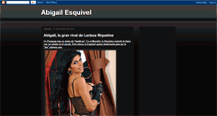 Desktop Screenshot of abigailesquivel.blogspot.com