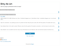 Tablet Screenshot of bittymeart.blogspot.com