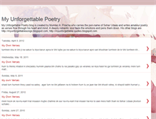 Tablet Screenshot of myunforgettablepoetry.blogspot.com