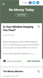 Mobile Screenshot of nomoneytoday.blogspot.com