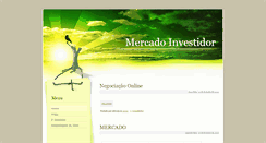 Desktop Screenshot of mercadoinvestidor.blogspot.com