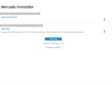 Tablet Screenshot of mercadoinvestidor.blogspot.com