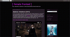 Desktop Screenshot of female-fronted.blogspot.com