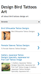 Mobile Screenshot of design-bird-tattoos-art.blogspot.com