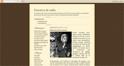 Desktop Screenshot of fonotecaradio.blogspot.com