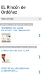 Mobile Screenshot of elrincondeordonez.blogspot.com