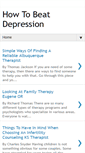 Mobile Screenshot of easywaytomanagedepression.blogspot.com