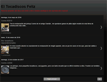 Tablet Screenshot of eltocadiscosfeliz.blogspot.com