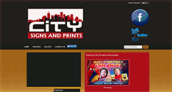 Desktop Screenshot of citysignsandprints.blogspot.com
