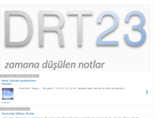 Tablet Screenshot of drt23.blogspot.com