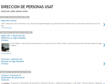 Tablet Screenshot of direccion-de-personas.blogspot.com