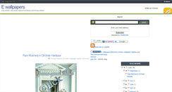 Desktop Screenshot of ewallpaper.blogspot.com