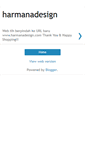 Mobile Screenshot of harmanadesign.blogspot.com