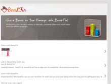 Tablet Screenshot of boost-fin.blogspot.com