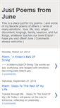 Mobile Screenshot of just-poems-from-june.blogspot.com