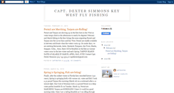 Desktop Screenshot of captdextersimmonskeywestflyfishing.blogspot.com