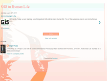 Tablet Screenshot of gis-technology-human.blogspot.com