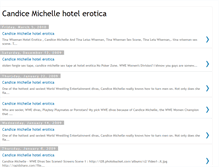 Tablet Screenshot of candicemichellehotelerotica.blogspot.com