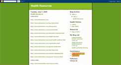 Desktop Screenshot of healthlinkexchange.blogspot.com