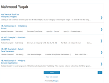 Tablet Screenshot of mahmoodyaqub.blogspot.com