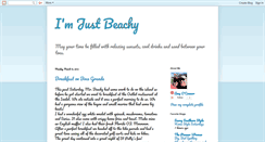 Desktop Screenshot of imjustbeachy.blogspot.com