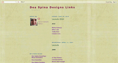 Desktop Screenshot of deaspinalinks.blogspot.com