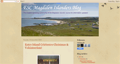 Desktop Screenshot of magdalenislandsesc.blogspot.com