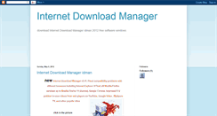 Desktop Screenshot of internetdownloadmanageridman.blogspot.com