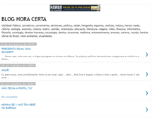 Tablet Screenshot of bloghoracerta.blogspot.com