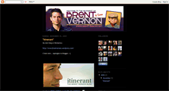 Desktop Screenshot of brentvernon.blogspot.com