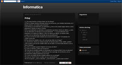 Desktop Screenshot of informaticaasp.blogspot.com