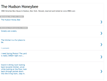 Tablet Screenshot of hudsonhoneybee.blogspot.com