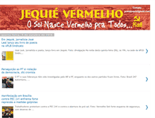 Tablet Screenshot of jequievermelho.blogspot.com