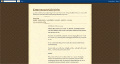 Desktop Screenshot of entrepreneurialspirits.blogspot.com